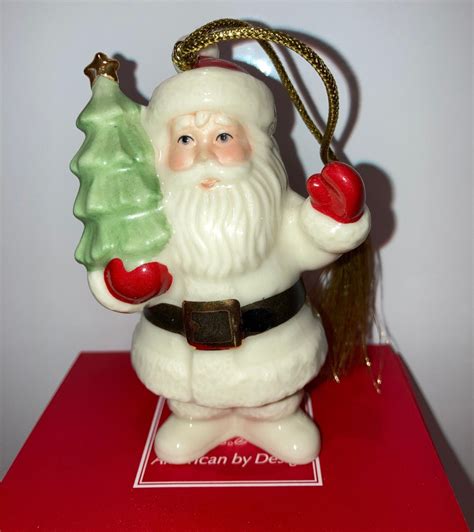 lenox santa claus ornament|lenox santa collection.